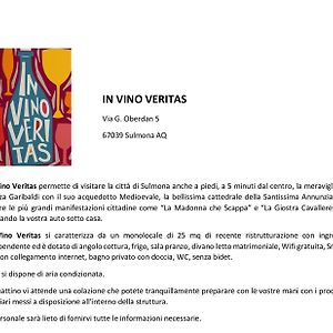 B&B In Vino Veritas